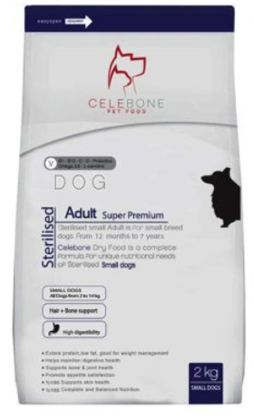 غذاي مخصوص سگ عقيم شده celebon sterilized 2kg