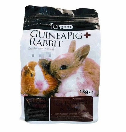 topfeed guineapig+rabbit 1kg