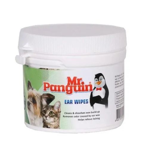 دستمال مرطوب مخصوص گوش mr.panguin