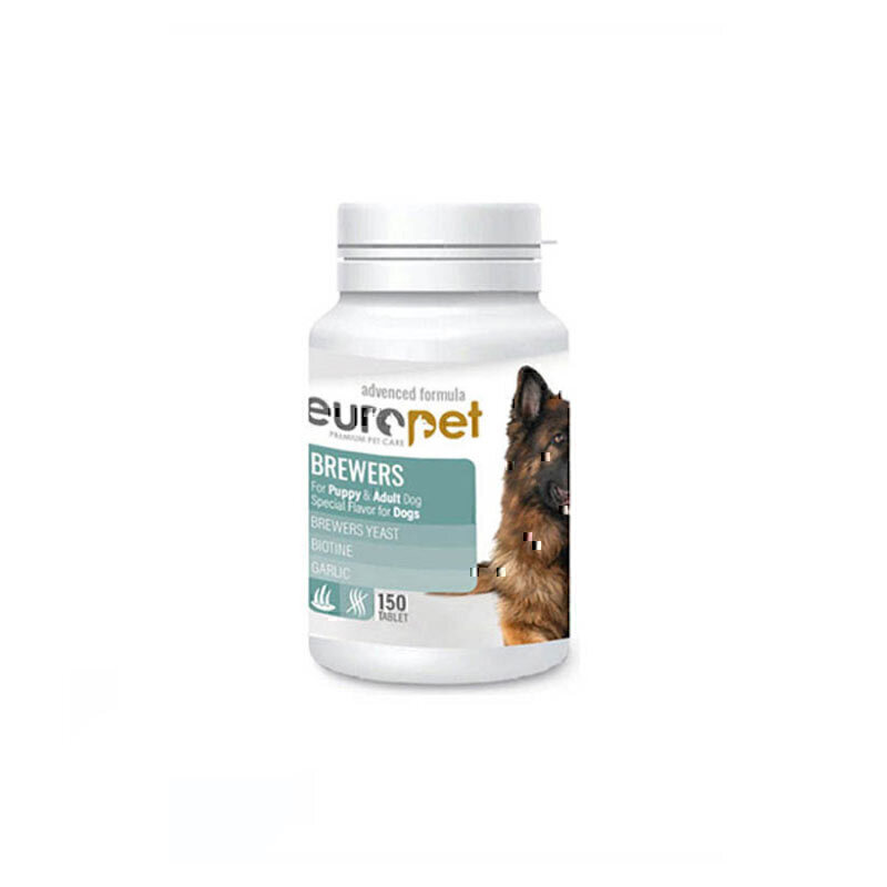 قرص مخمر پوست و مو سگ EUROPET
